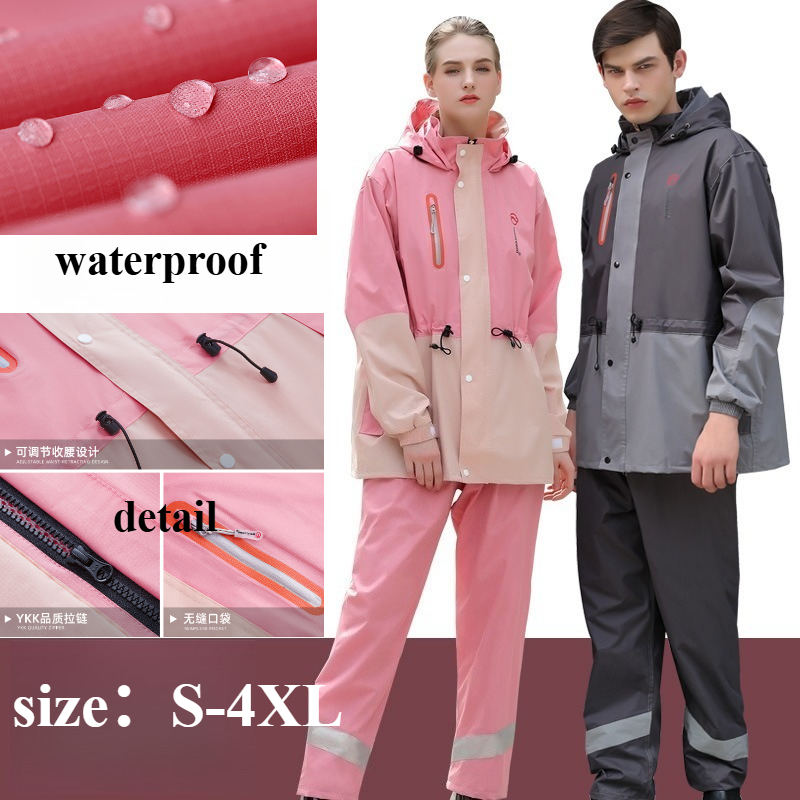 Motorcycle Rain Suit - Ensemble imperméable pour motocycliste pour hommes