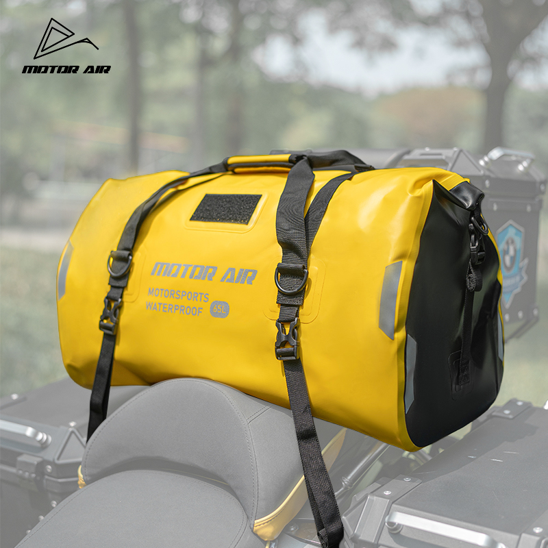 Motorcycle Gear With Airbag - Sac de moto jaune à Air