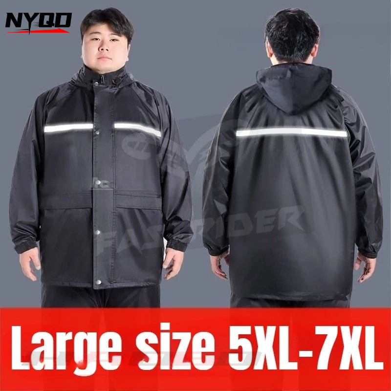 Motorcycle Rain Suit - Imperméable de moto grande taille 6XL