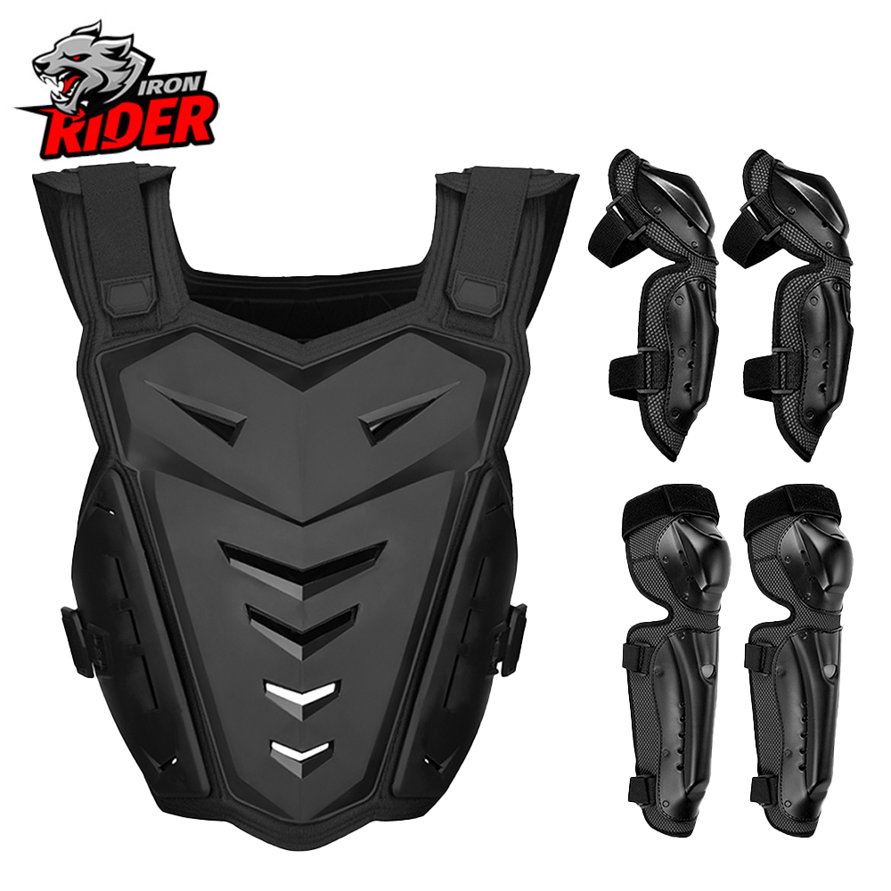 Chest Protector Armor - Blouson de motocross, gilet de protection
