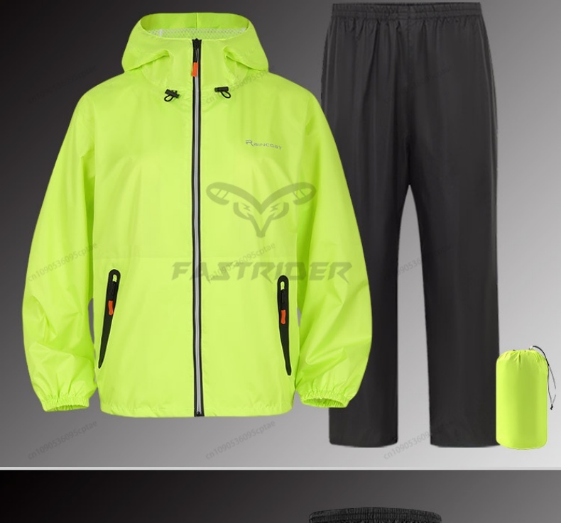 Motorcycle Rain Suit - Costume d'été unisexe pour moto, imperméable