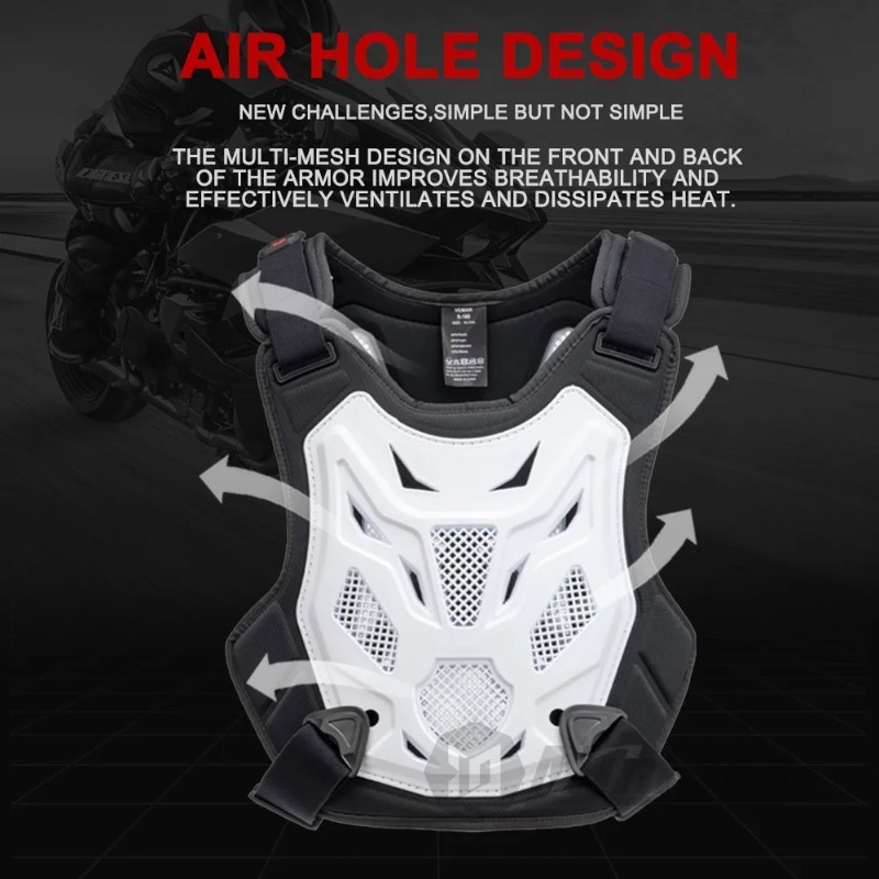Chest Protector Armor - Armure corporelle de Motocross, veste de