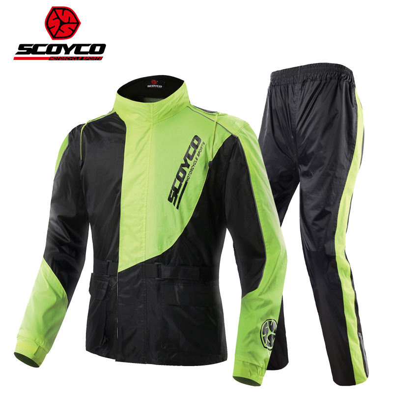 Motorcycle Rain Suit - SCOYCO moto équitation imperméable pantalon costume