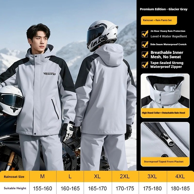 Combinaison de pluie pour moto - Motorcycle Rain Suit avis et prix