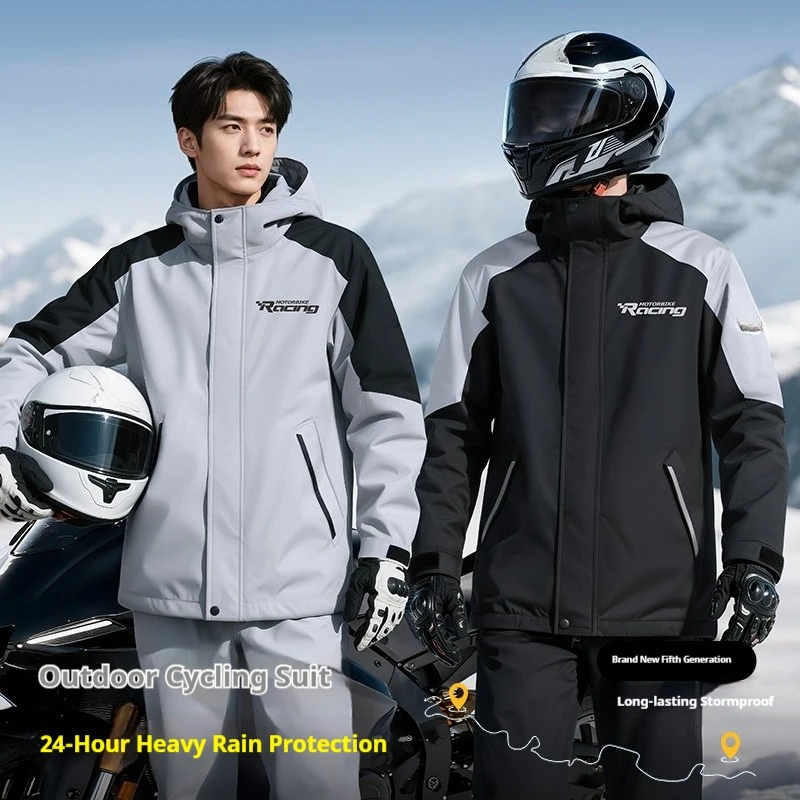 Combinaison de pluie pour moto - Motorcycle Rain Suit avis et prix
