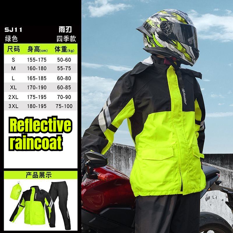 Combinaison de pluie pour moto - Motorcycle Rain Suit avis et prix