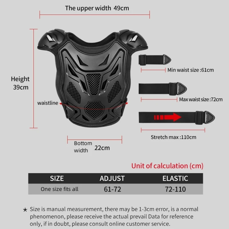 Armure corporelle pour Moto po - Chest Protector Armor avis et prix