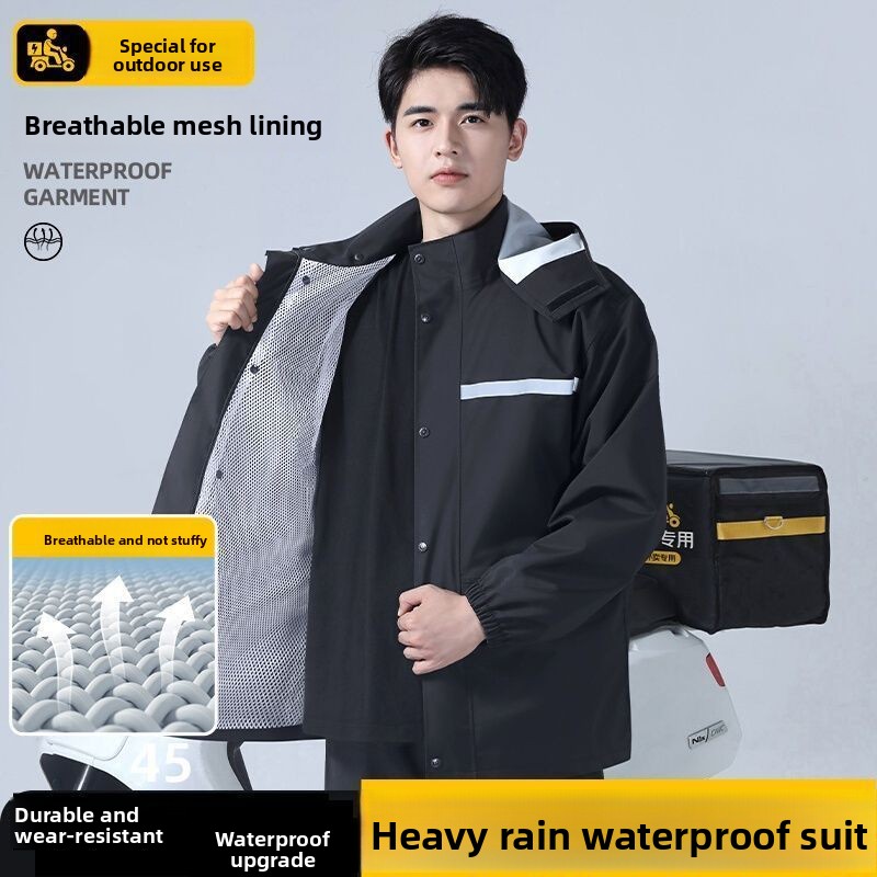 Ensemble imperméable réfléchis - Motorcycle Rain Suit avis et prix